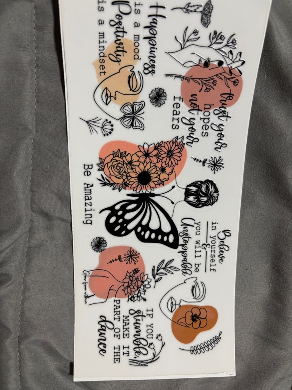DECAL FOR CUPS - Picture 2 of 2